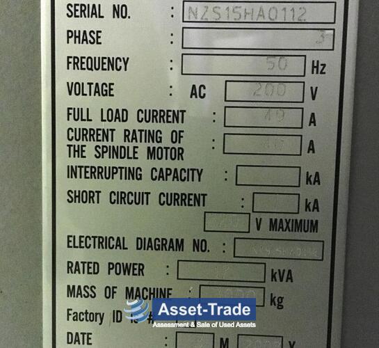 Second Hand MORI SEIKI - NZ-S1500/500 Shaft Lathe for sale | Asset-Trade