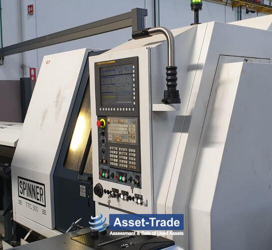 Gebrauchte SPINNER TTC 300 - 52 SMMCY F - Frontansicht und Maschinenübersicht