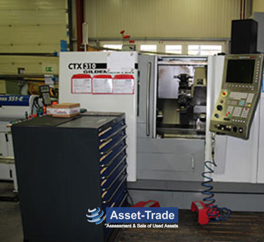 Used DMG GILDEMEISTER CTX 310 V6 - Front view and machine overview