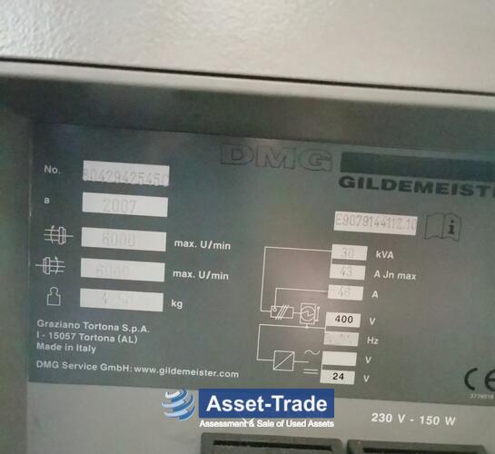 DMG GILDEMEISTER CTX 310 V6 - CNC control unit (SINUMERIK 840D) and control console