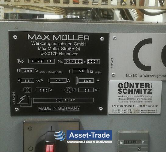 Second Hand GILDEMEISTER Max Müller MD7iT for Sale cheap | Asset-Trade