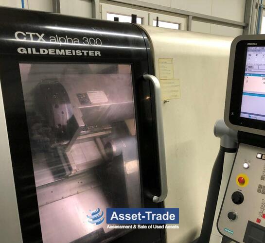 Preiswerte Gildemeister CTX alpha 300V3 CNC Drehmaschine kaufen | Asset-Trad