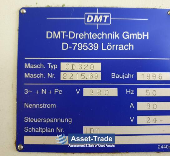 Б / у Цикл токарный станок DMT KERN CD 320 на продажу недорого | Asset-Trade