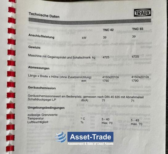 सस्ता TRAUB टॉप बार लोडर के साथ टीएनसी 65 डीजीवाई खरीदें | Asset-Trade