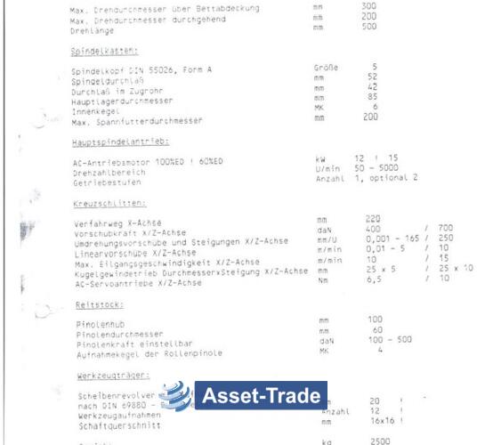 Купить недорого Токарный станок с ЧПУ KERN KDS 300-2 | Asset-Trade