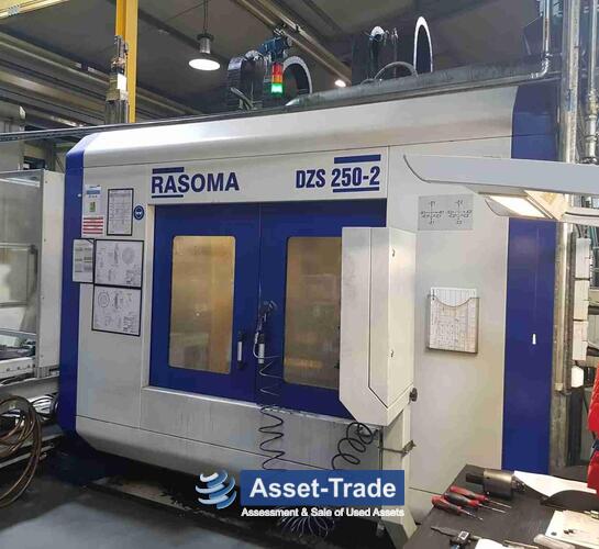 Second Hand RASOMA V DZS 250-2 vertical two-spindle turning center for Sale | Asset-Trade