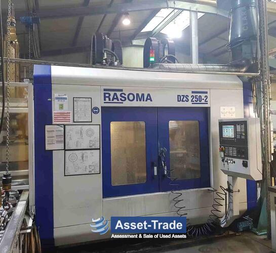 Second Hand RASOMA V DZS 250-2 vertical two-spindle turning center for Sale | Asset-Trade