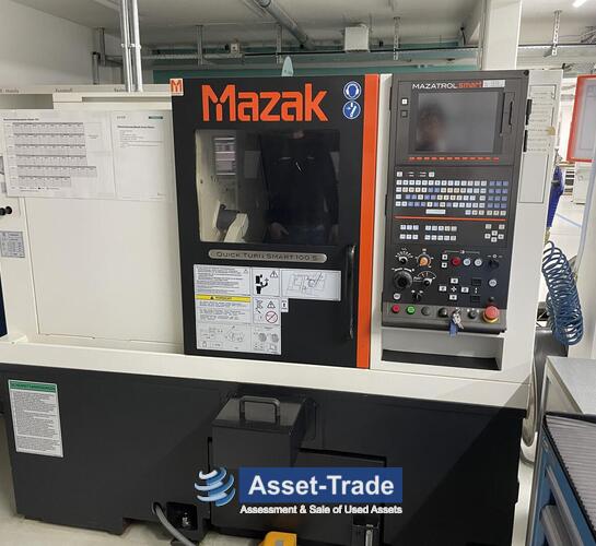 Second Hand MAZAK Quick Turn Smart 100 S CNC lathe for sale