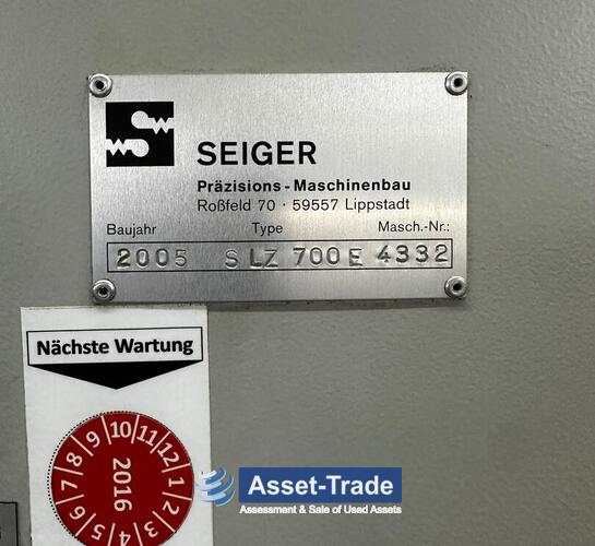 Second Hand SEIGER SLZ700 x2000mm cycle-controlled lathe for sale