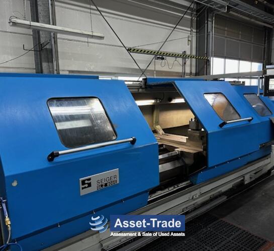 Venta de torno de ciclo SEIGER SLZ800E x 3000 mm de segunda mano | Asset-Trade