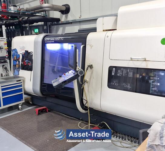 Centro di tornitura e fresatura CNC DMG CTX Beta 1250 TC usato