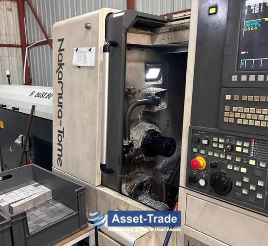 Beste Second Hand Nakamura-Tome AS-200 CNC lathe for Sale cheap | Asset-Trade