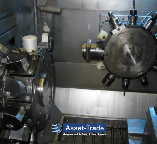 INDEX GSC 42 S - Machining envelope, main spindle and chuck
