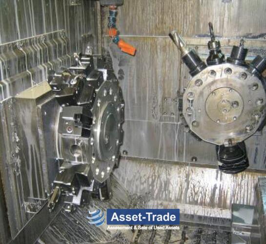 INDEX GS 42 S - Machining envelope, main spindle and chuck