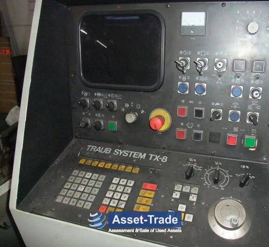 TRAUB TND 360 - CNC-Steuerung (TX8D) und Bedienfeld