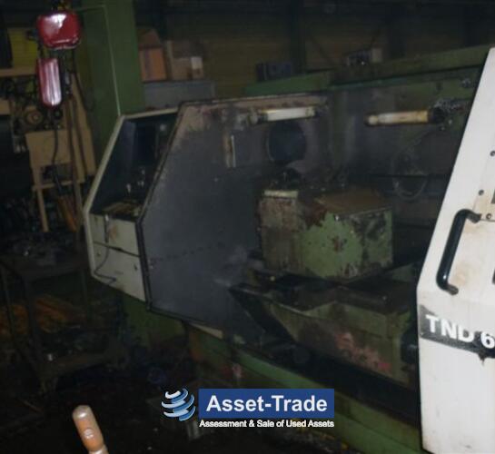 TRAUB TND 630 - CNC control unit (TX8D) and control console