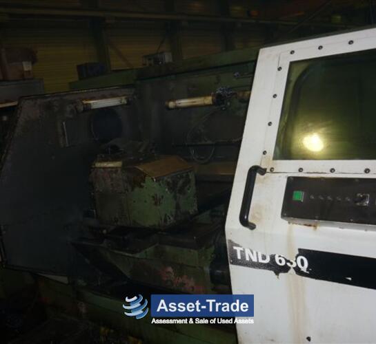 TRAUB TND 630 - Machining envelope, main spindle and chuck