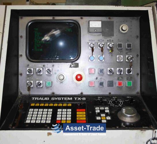 TRAUB TND630 - Manufacturer nameplate Built 1985, serial plate and CE certification