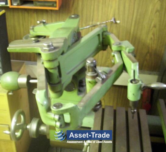 DMG DECKEL GK 12 - Working envelope, spindle and machine table