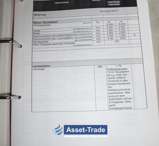 सेकंड हैंड STARRAG HECKERT FCWK 400D डायनेमिक 6-फ़ोल्ड फ़ैलेट पूल के साथ | Asset-Trade