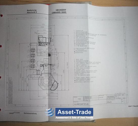 Used STARRAG HECKERT FCWK 400D Dynamic 6-station pallet pool | Asset-Trade