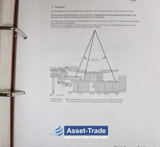 सेकंड हैंड STARRAG HECKERT FCWK 400D डायनेमिक 6-फ़ोल्ड फ़ैलेट पूल के साथ | Asset-Trade