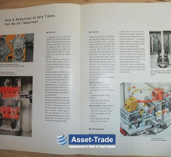 Used STARRAG HECKERT FCWK 400D Dynamic 6-station pallet pool | Asset-Trade