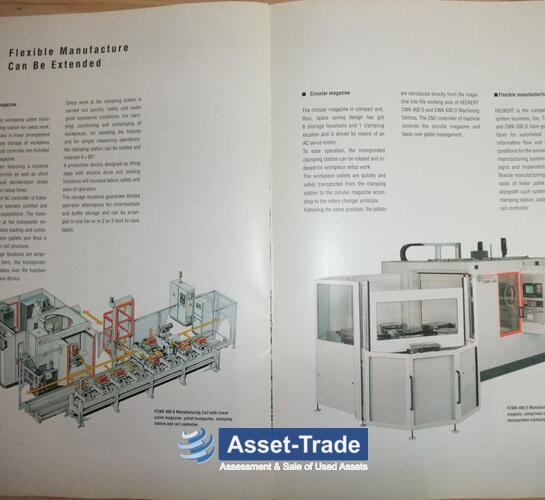 Used STARRAG HECKERT FCWK 400D Dynamic 6-station pallet pool | Asset-Trade