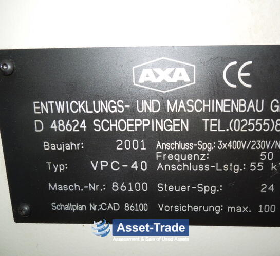 Segunda mano AXA Centro de mecanizado vertical VCP40 | Asset-Trade