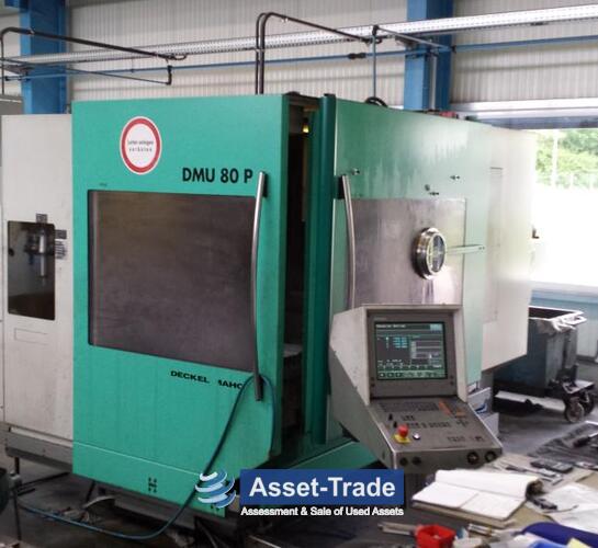 Seconda mano DMG DECKEL MAHO DMU 80 P - Centro di lavoro universale CNC | Asset-Trade