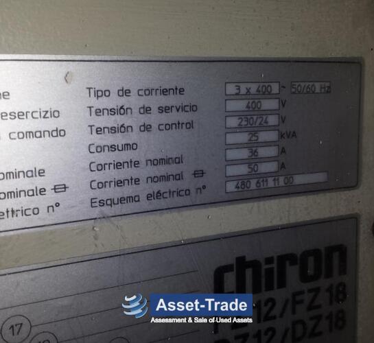 Segunda mano CHIRON FZ 12 W - Comprar BAZ vertical | Asset-Trade