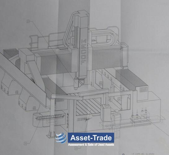 Used MECOF Dynamill 3000 Portal Milling Machine | Asset-Trade