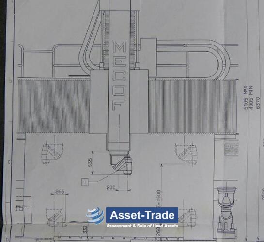 Used MECOF Dynamill 3000 Portal Milling Machine | Asset-Trade