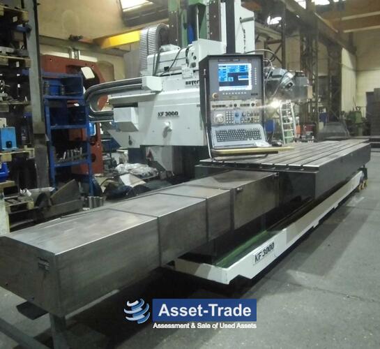 Second Hand ZAYER KF3000 CNC Bed Type Milling | Asset-Trade