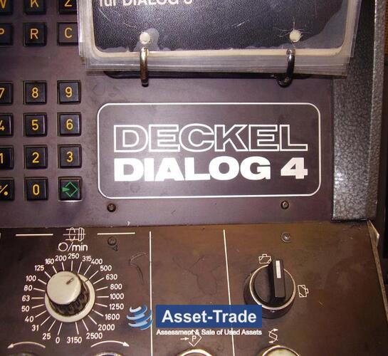 Used DECKEL FP 4 NC for Sale cheap, Dialog 4 | Asset-TradeGebrauchte Deckel FP 4