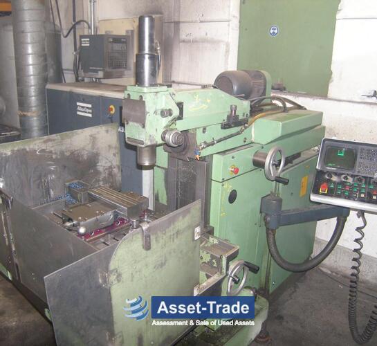 Used DMG DECKEL FP 4 - Front view and machine overview