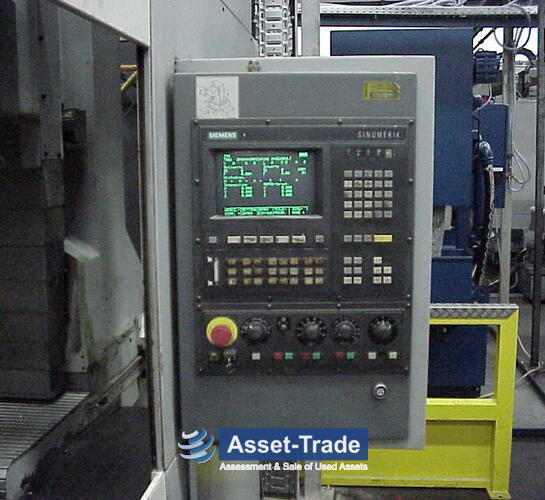 CHIRON FZ  18  S - Working envelope, spindle and machine table