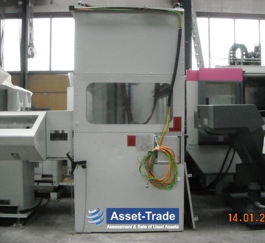 STAMA MC 734 / M (534) - Arbeitsraum, Spindel und Maschinentisch