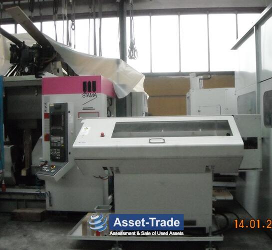 STAMA MC 734 / M (534) - Automatischer Werkzeugwechsler und Werkzeugmagazin