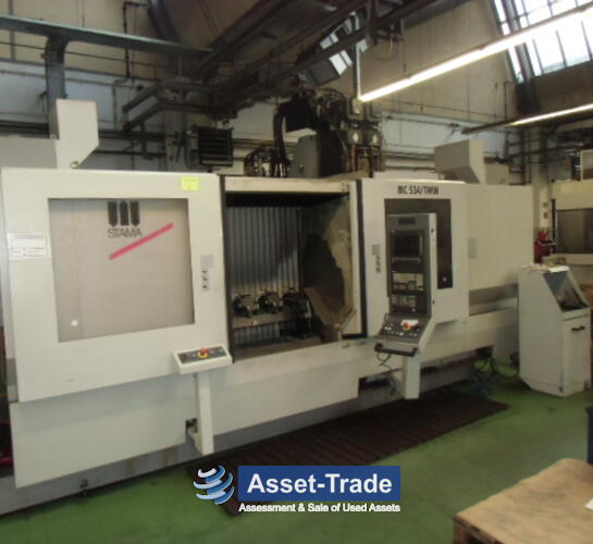 Usato STAMA MC534 + / Twin Centro di lavoro CNC in vendita | Asset-Trade