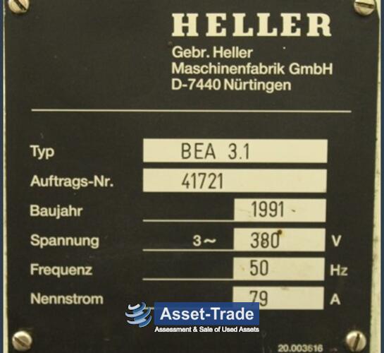 Подержанный HELLER BEA 3.1 купить дешево | Asset-Trade