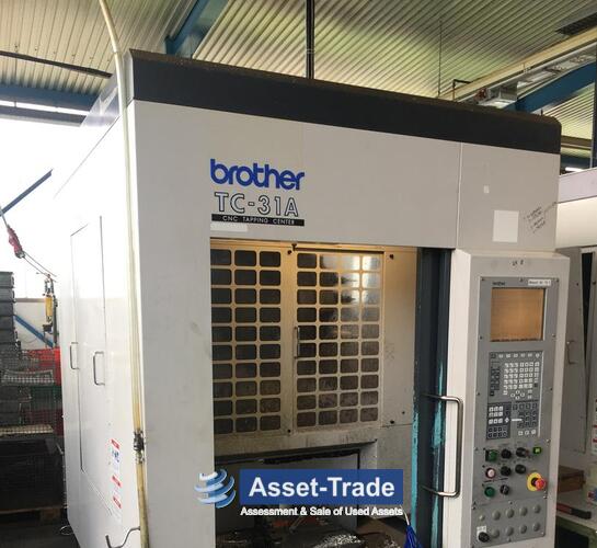 Używane Brother TC-31A CNC wiertarka / gwintownik pionowy-BAZ | Asset-Trade