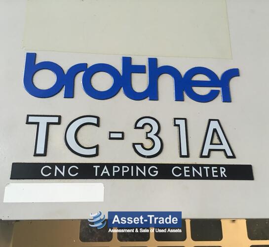 Использованные Brother TC-31A Сверлильно-метчик с ЧПУ Вертикальная обработка | Asset-Trade