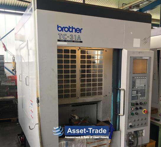 Seconda mano Brother TC-31A Centro di lavoro verticale per foratura/maschiatura CNC | Asset-Trade