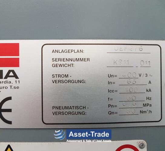 Second Hand FIDIA K211 5 axis VMC for Sale | Asset-Trade