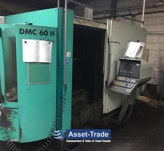 Used DMG DECKEL DMC 60H - Front view and machine overview