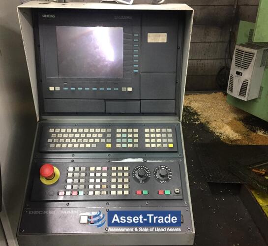 DMG DECKEL DMC 60H - CNC control unit (SINUMERIK 840D) and control console