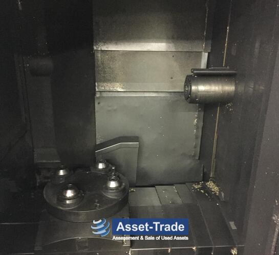 DMG DECKEL DMC 60H - Working envelope, spindle (12000 RPM) and machine table