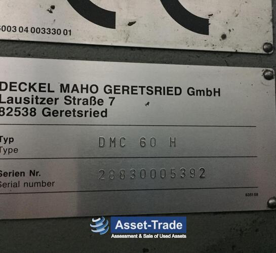 DMG DECKEL DMC 60H - Peripherals, chip conveyor and accessories (View 10)