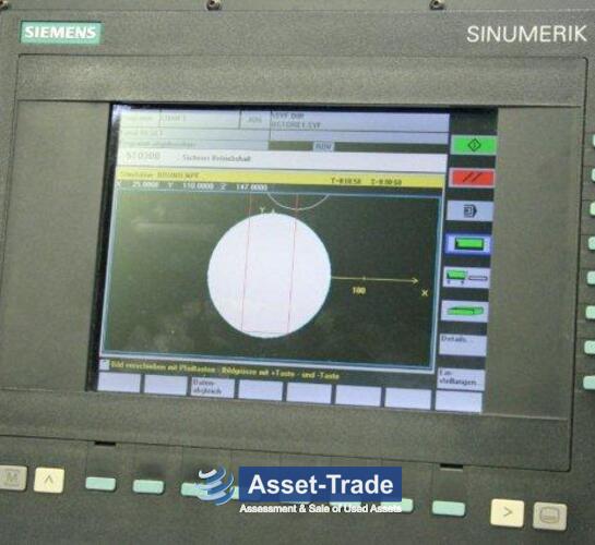 HERMLE C 600 U - 5-axis working area, milling spindle and rotary tilt table